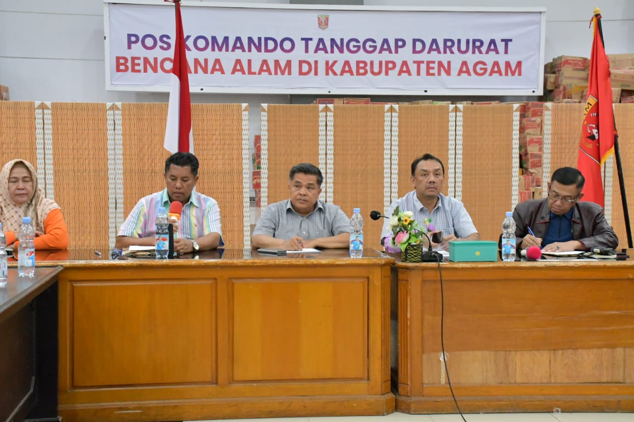 Agam Bangun Huntara, Data Korban Terus Diverifikasi