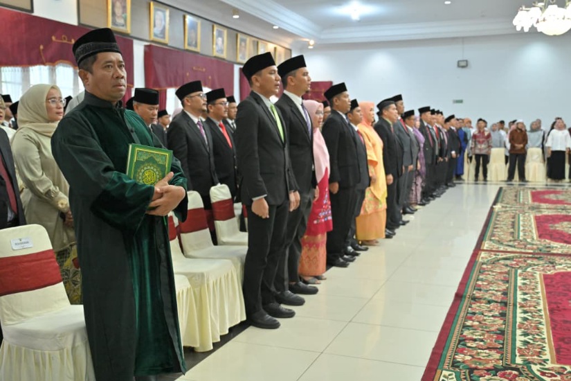 Pemprov Sumbar Lantik Pejabat, Pacu Kinerja dan Pelayanan Publik