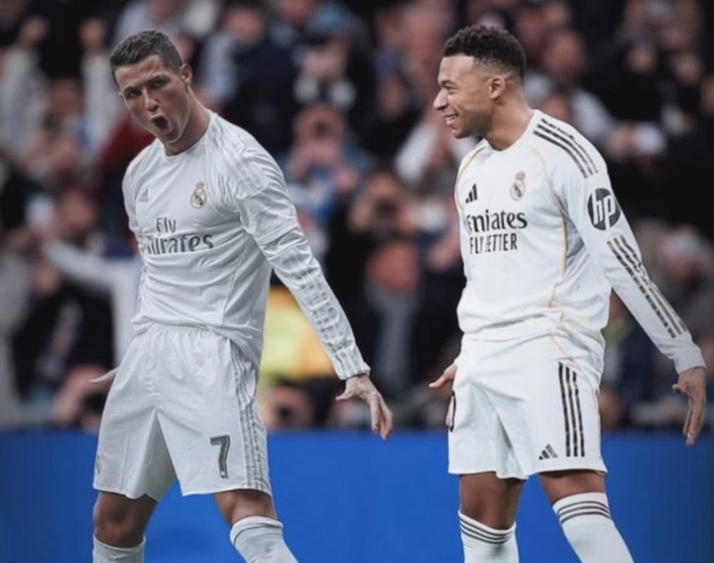 Cristiano Ronaldo tanggapi selebrasi ‘Siuu’ Mbappe usai pecahkan rekornya di Real Madrid