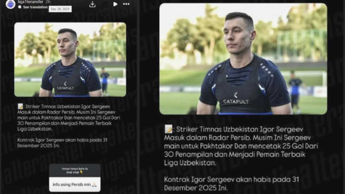 Persib Lirik Gelandang Uzbekistan, Siap Saingi Pamor Thom Haye?