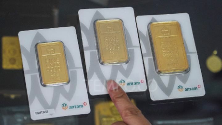 Harga Emas Antam Kembali Naik, Sentuh Rp 2,54 Juta.