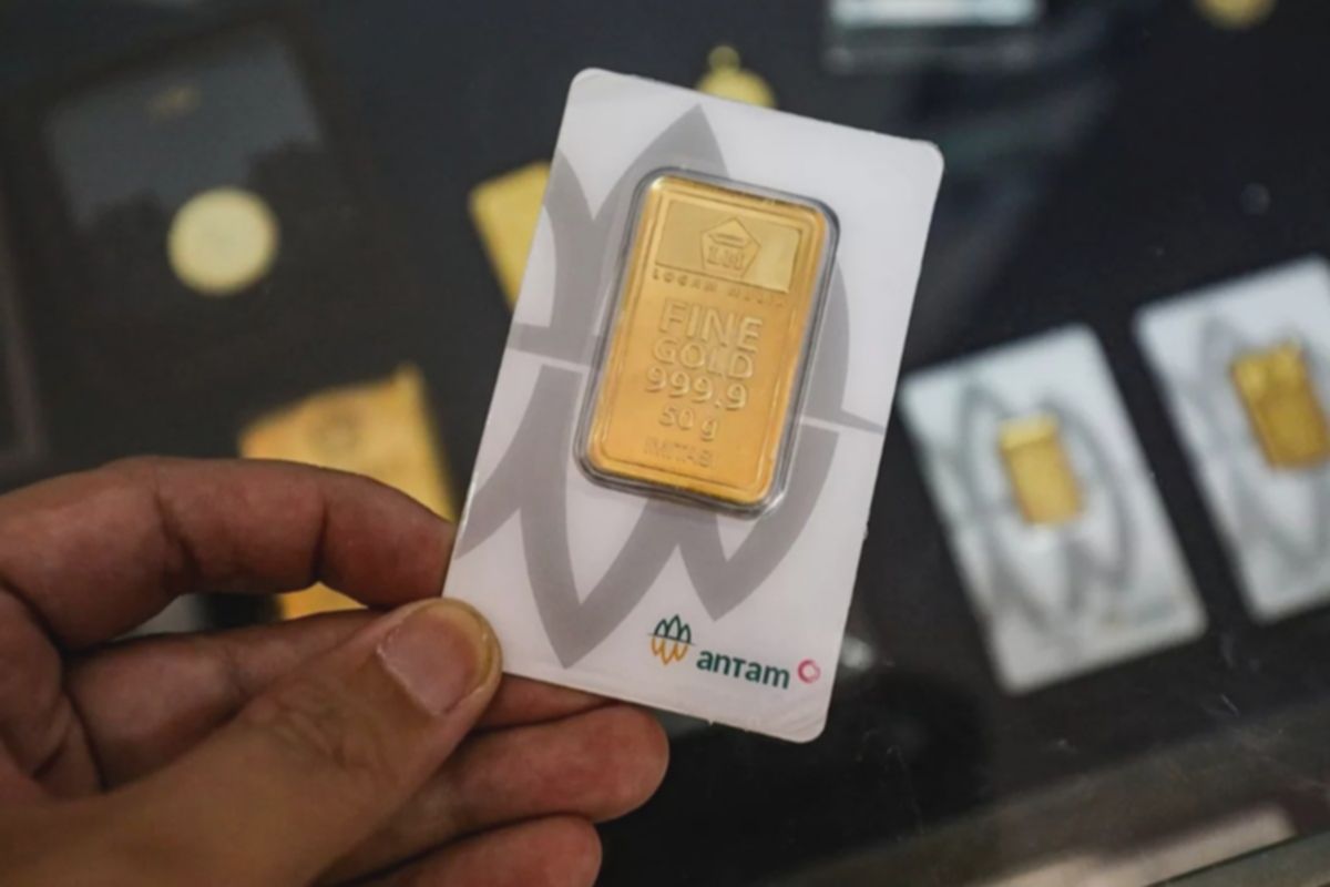 Harga Emas Antam Kamis 14 Mei 2026 Bertahan Rp2.839.000 per Gram