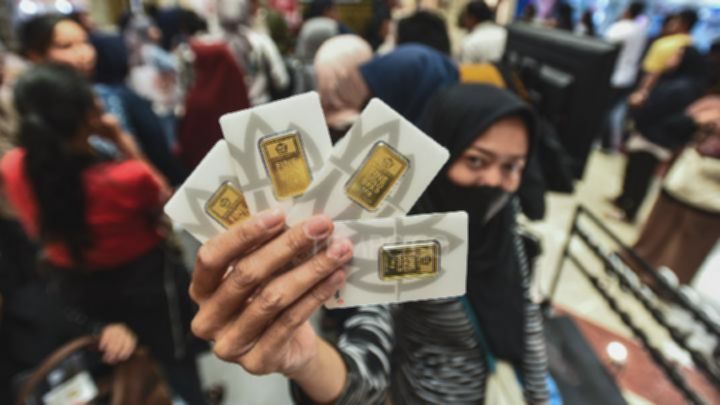 Harga Emas Naik Rp20 Ribu per Gram Hari Ini