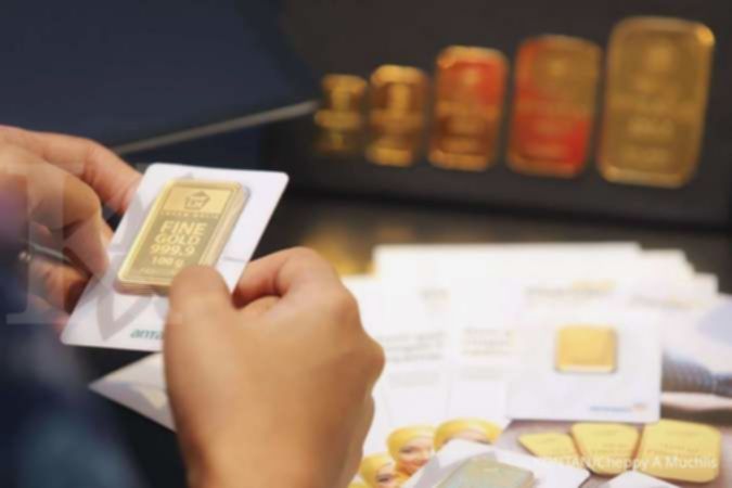 Harga Emas Antam Naik Rp35.000 Jadi Rp2.800.000 Per Gram