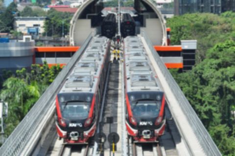 IHSG dan Rupiah Menguat, KAI Kaji Pengembangan LRT Bogor