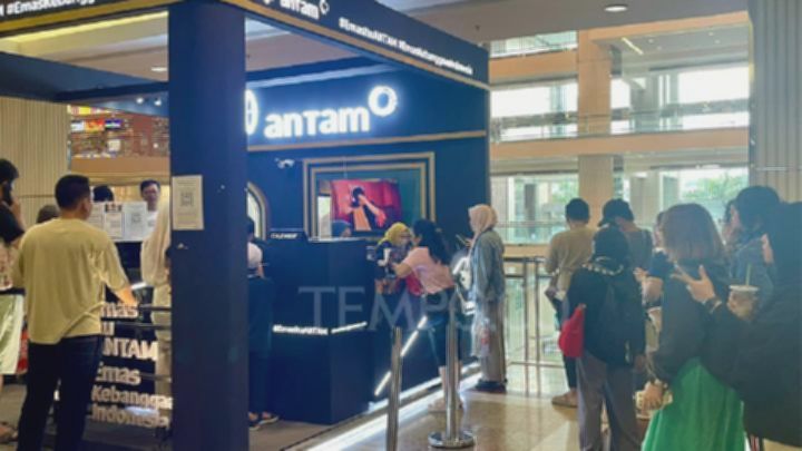 Harga Emas Antam Turun Rp25 Ribu Per Gram