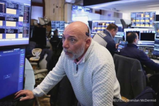 Wall Street Terkoreksi Usai Cetak Rekor, Saham HPE Melonjak Berkat AI