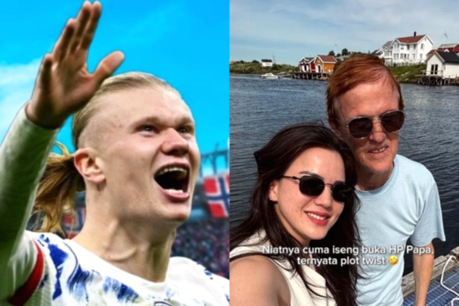 Alice Norin Ajak Erling Haaland Makan Nasi Padang Usai Norwegia Kalah