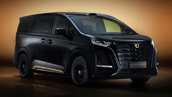 Denza D9 Tampil Mewah dengan Warna Dark Gold Baru