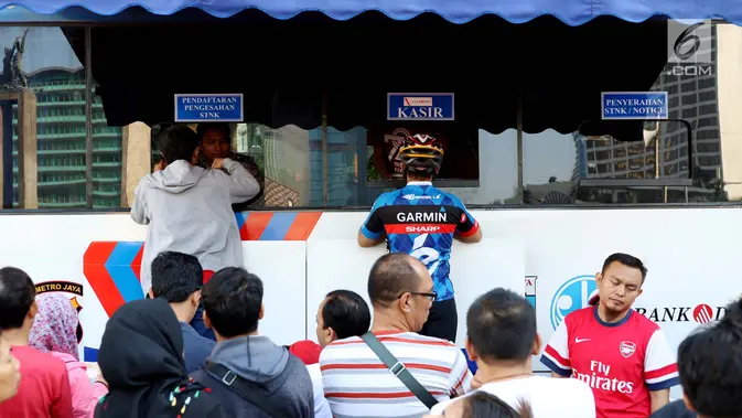 Samsat Keliling Hadir Layani Perpanjangan STNK Tahunan di Jadetabek