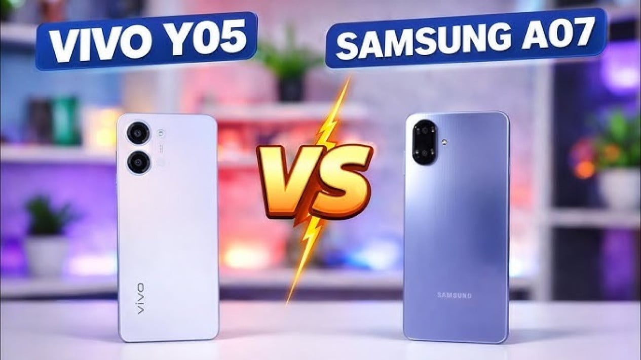 Samsung Galaxy A07 Ungguli Vivo Y05 di Layar, Performa, Kamera