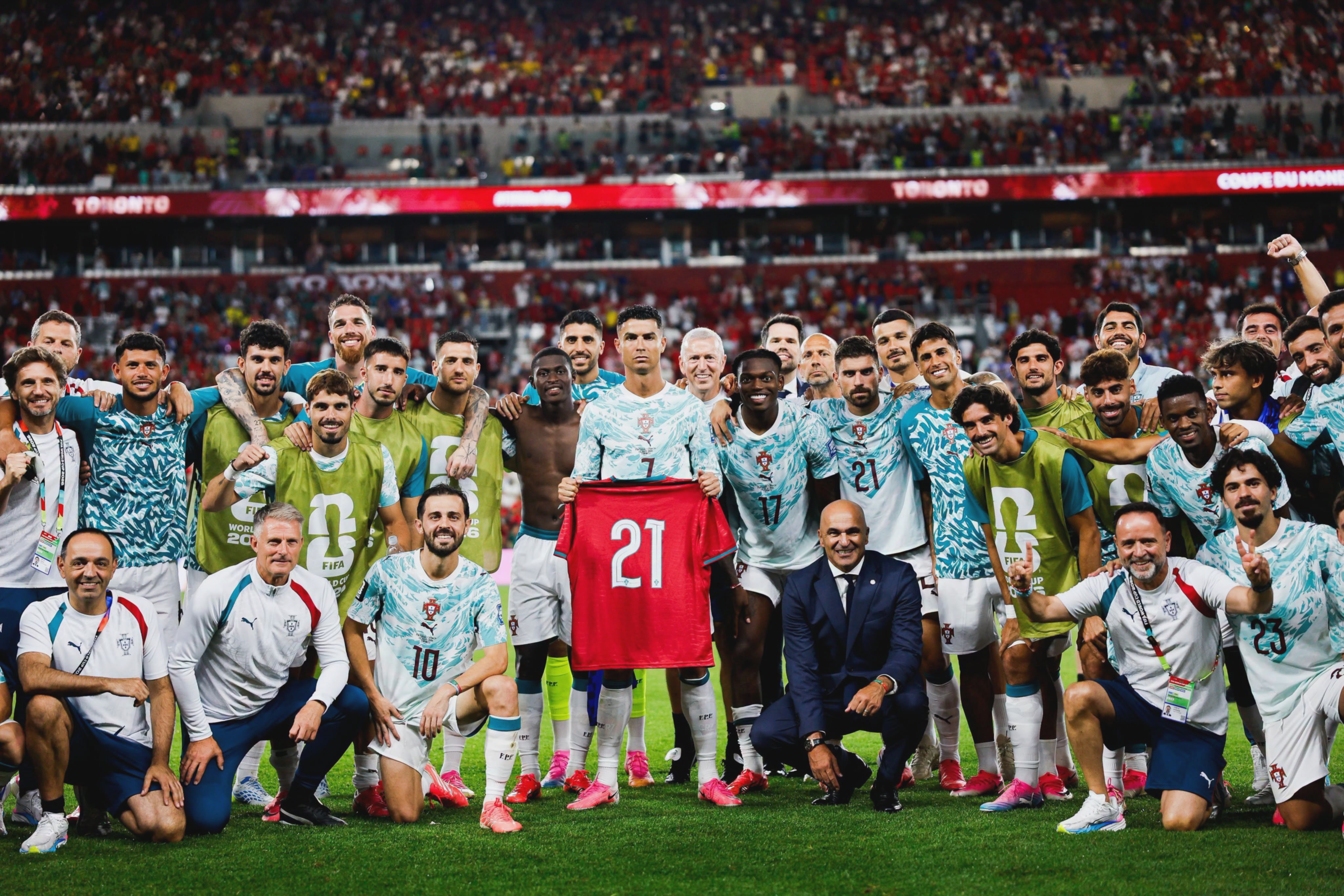 Cristiano Ronaldo Pimpin Momen Emosional Peringati Satu Tahun Kepergian Rekan
