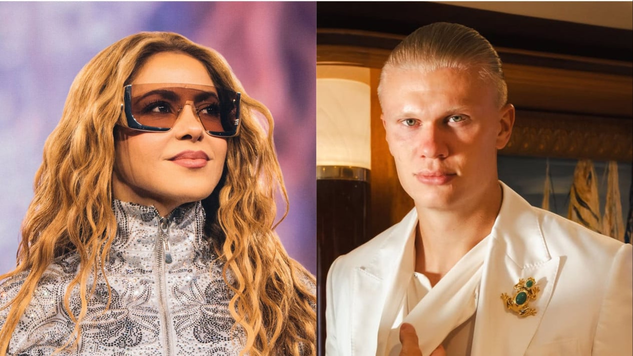 Shakira dan Haaland Saling Follow, Publik Heboh