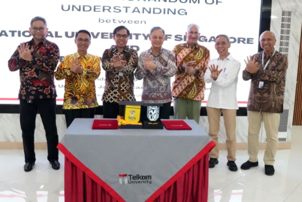Telkom University dan NUS Jalin Kolaborasi Perkuat Ekosistem Digital Global