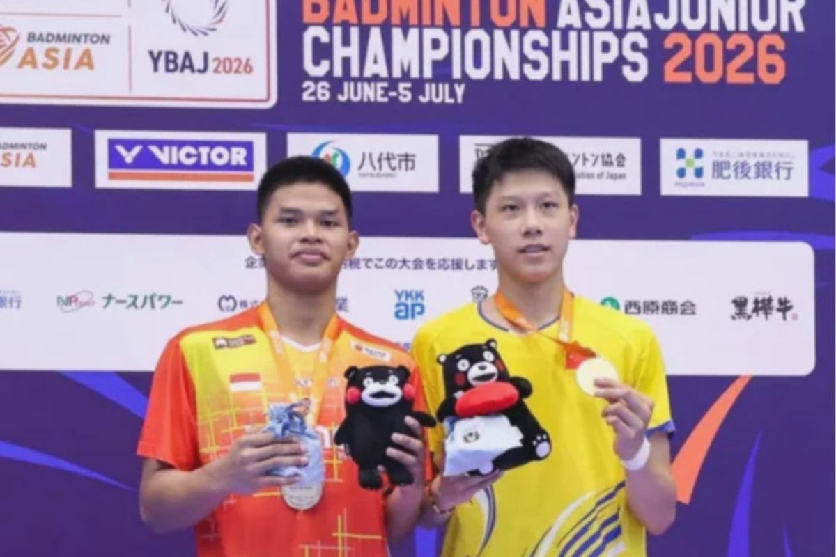 Fardhan Rainanda Joe Raih Perak Kejuaraan Asia Junior 2026