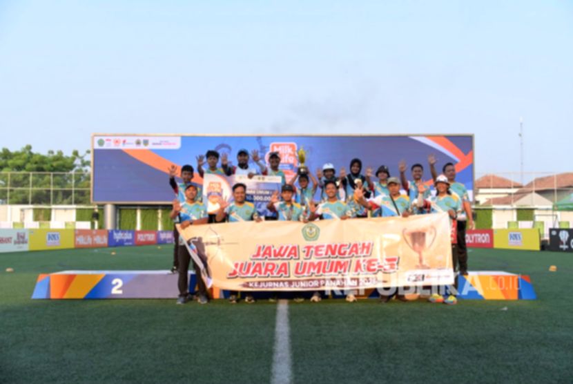 Jawa Tengah Raih Juara Umum MilkLife Archery Challenge Kejurnas Junior 2026