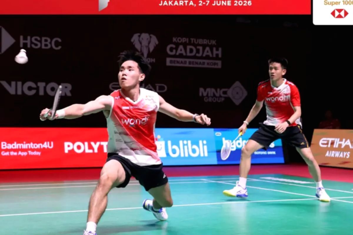 Hadapi Unggulan Tuan Rumah, Raymond/Joaquin Terinspirasi Gelar Fajar/Fikri