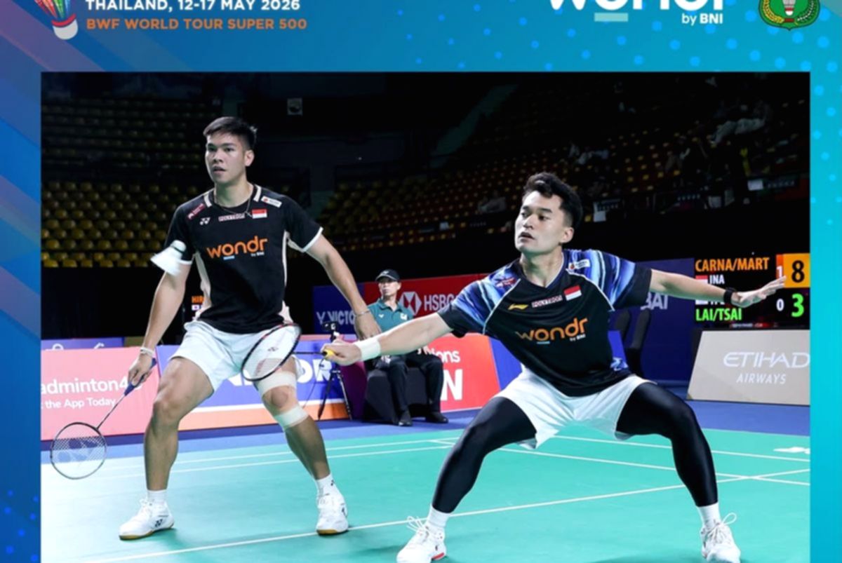 Hasil Taipei Open 2026: Leo/Daniel Bungkam Wakil Tuan Rumah